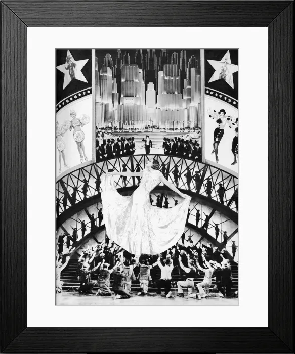 Framed Print : Busby Berkeley montage Framed Print : Busby Berkeley montage