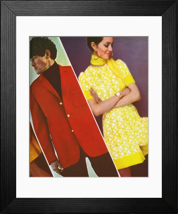Framed Print : 1960s fashion in London Life magazine Framed Print : 1960s fashion in London Life magazine