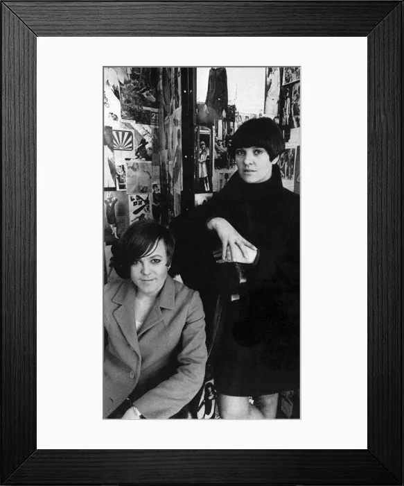 Framed Print : Tuffin and Foale - British fashion designers Framed Print : Tuffin and Foale - British fashion designers
