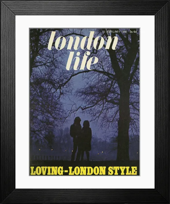 Framed Print : London Life front cover - 19 February 1966 Framed Print : London Life front cover - 19 February 1966