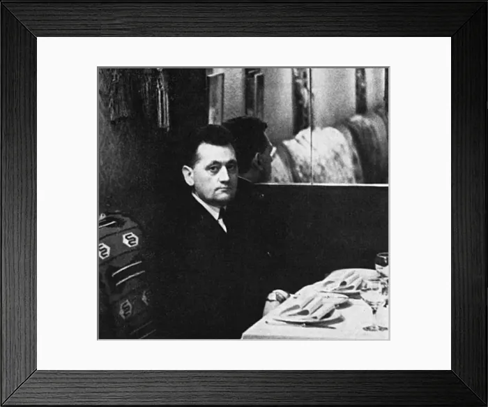 Framed Print : Victor Sassie, owner of The Gay Hussar Framed Print : Victor Sassie, owner of The Gay Hussar