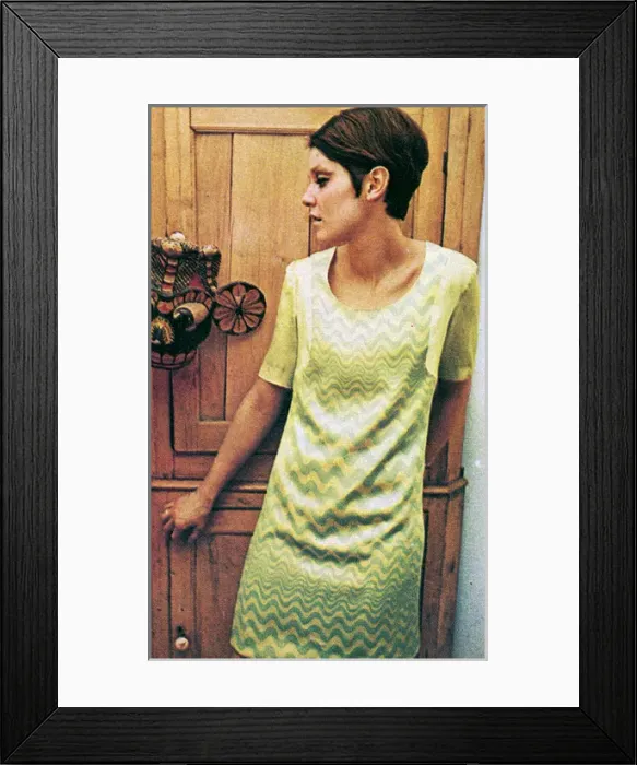 Framed Print : Alice Pollock, owner of Quorum boutique Framed Print : Alice Pollock, owner of Quorum boutique