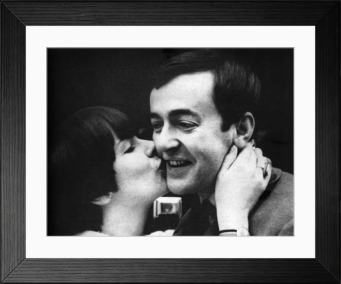 Framed Print : Charlotte Bingham and Terence Brady