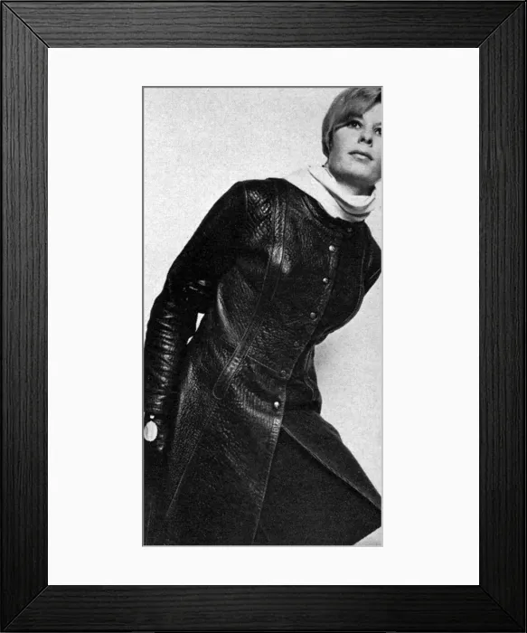 Framed Print : What People Are Wearing - Mary Rand Framed Print : What People Are Wearing - Mary Rand