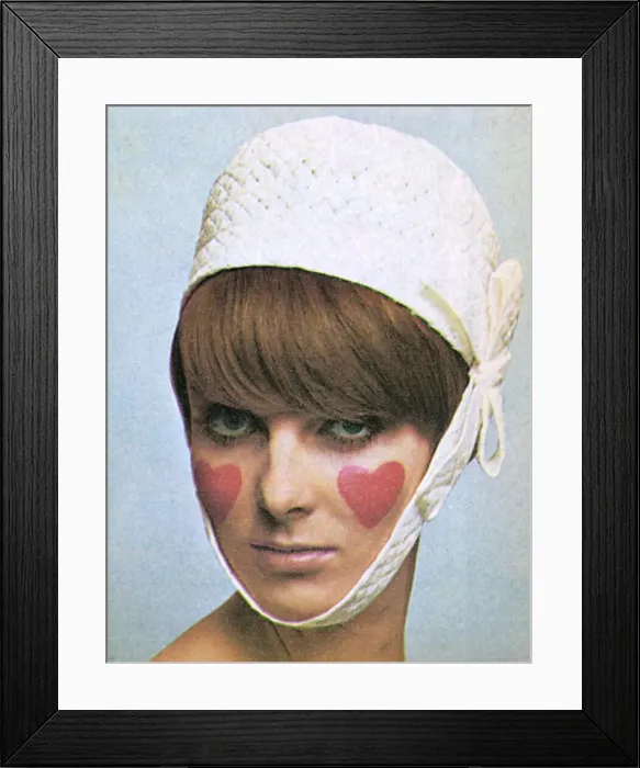 Framed Print : White straw hat by Edward Mann Framed Print : White straw hat by Edward Mann