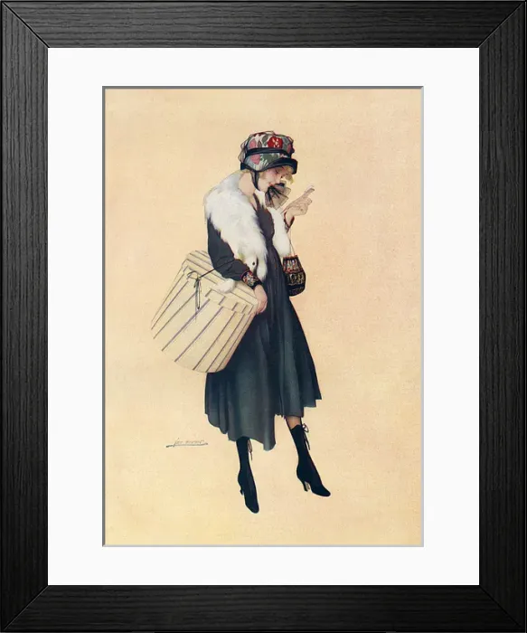 Framed Print : Sa Marraine by Leo Fontan Framed Print : Sa Marraine by Leo Fontan