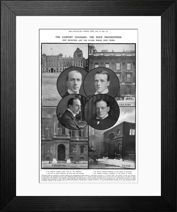 Framed Print : Cabinet changes: new ministers and where they work Framed Print : Cabinet changes: new ministers and where they work