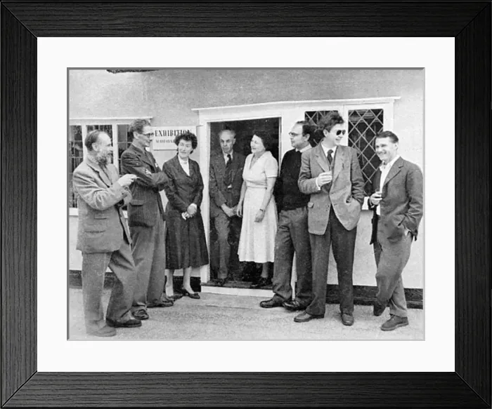 Framed Print : Artists Village Show at Great Bardfield, Essex Framed Print : Artists Village Show at Great Bardfield, Essex