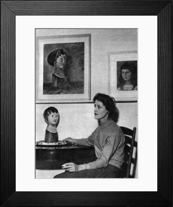 Framed Print : Artists Village Show at Great Bardfield, Essex