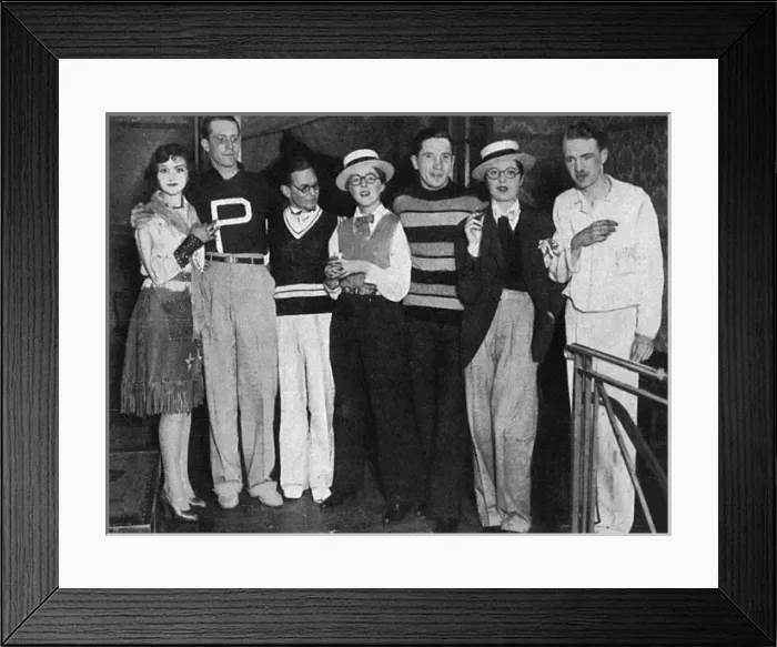 Framed Print : Bright Young Things at a United States Party Framed Print : Bright Young Things at a United States Party