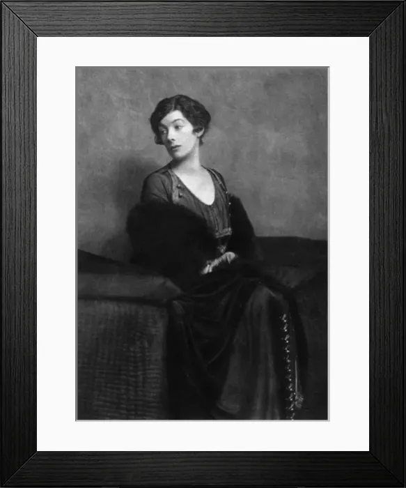 Framed Print : Mrs Raymond Asquith (Katherine Horner)