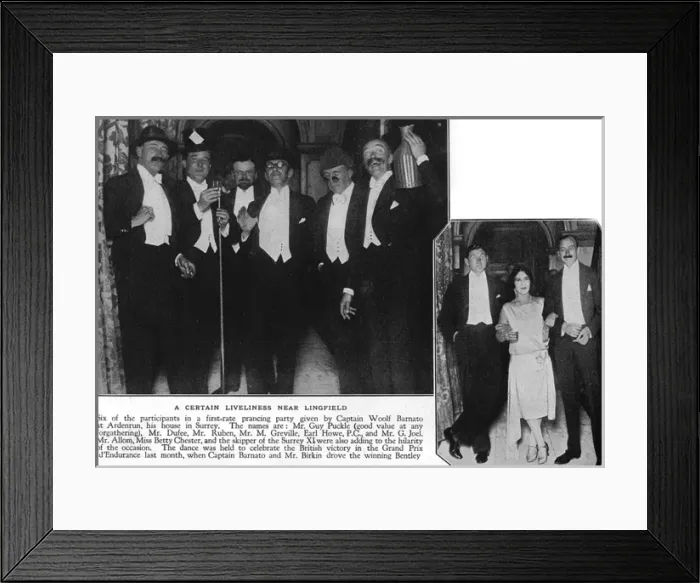 Framed Print : Participants in a first-rate prancing party - Ardenrun House