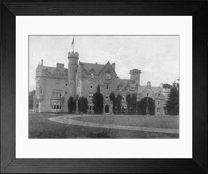 Framed Print : Skibo Castle - Highland residence of Andrew Carnegie