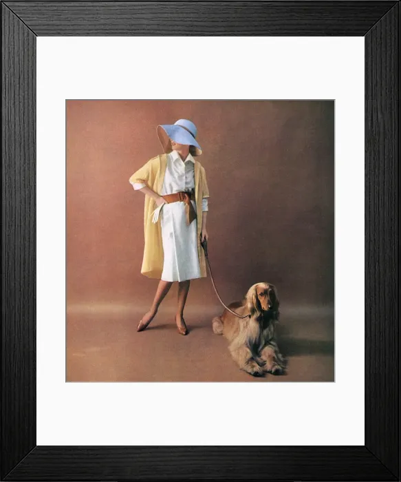 Framed Print : Shirtwaister dress by Michael, 1959 Framed Print : Shirtwaister dress by Michael, 1959