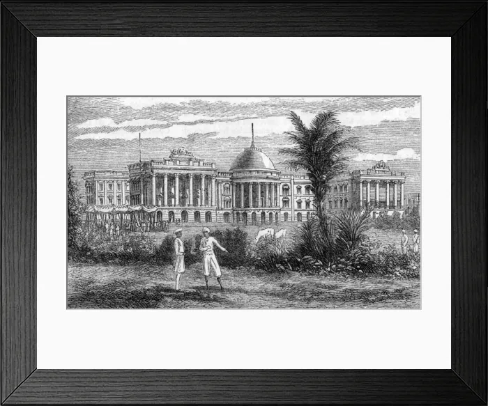 Framed Print : Kolkata - The Viceroys Residence Framed Print : Kolkata - The Viceroys Residence