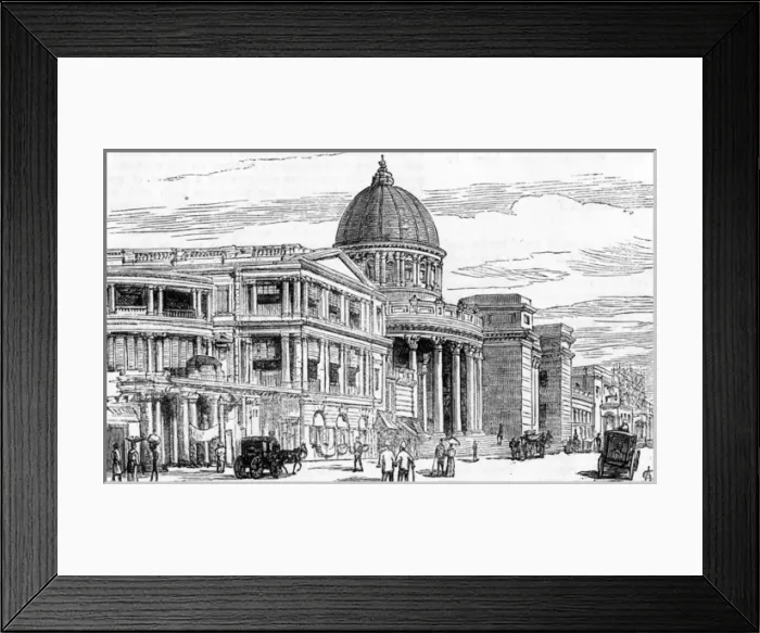 Framed Print : Kolkata - General Post Office