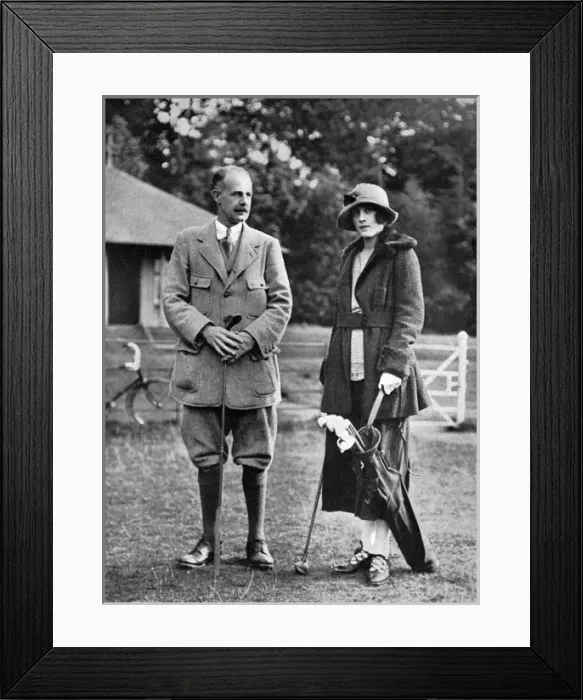 Framed Print : Lady Loughborough and Lord Massereene Framed Print : Lady Loughborough and Lord Massereene