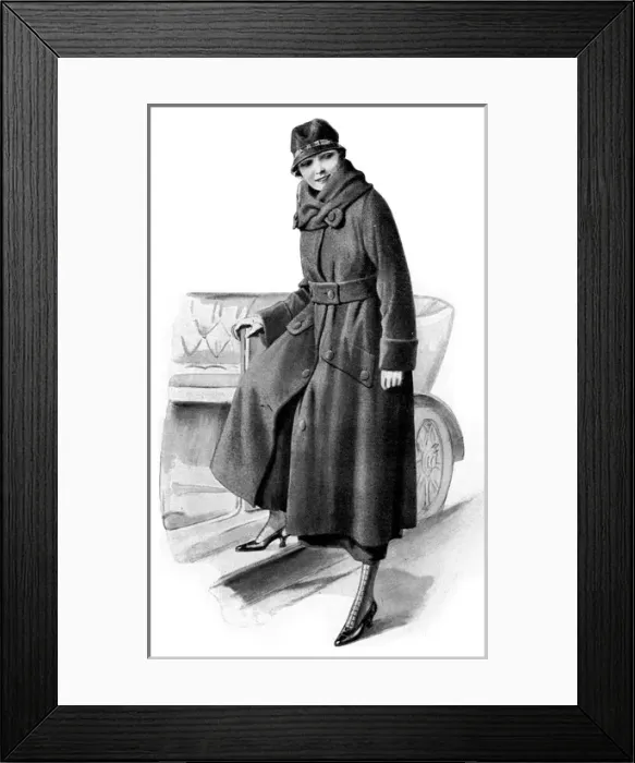 Framed Print : The Romeotor Motor Coat from Samuel Brothers Framed Print : The Romeotor Motor Coat from Samuel Brothers