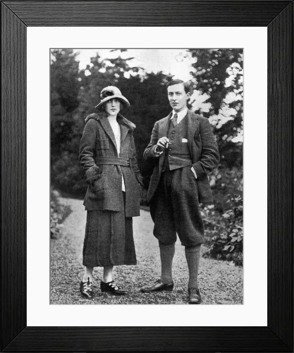 Framed Print : Lord and Lady Loughborough in 1919
