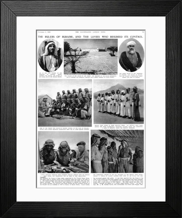Framed Print : Illustrated London News 5th November 1955 Framed Print : Illustrated London News 5th November 1955