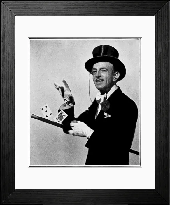 Framed Print : Cardini - Magician (Richard Valentine Pitchford) Framed Print : Cardini - Magician (Richard Valentine Pitchford)