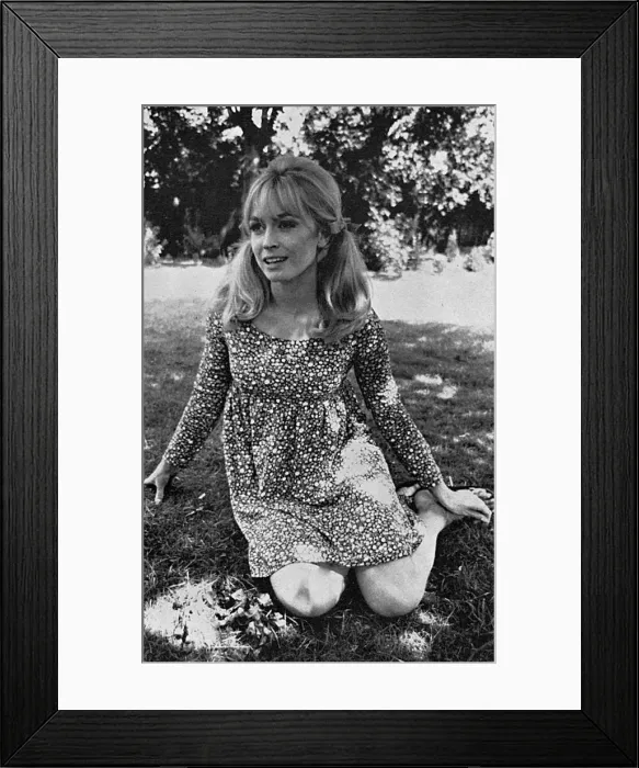 Framed Print : Suzy Kendall in Biba