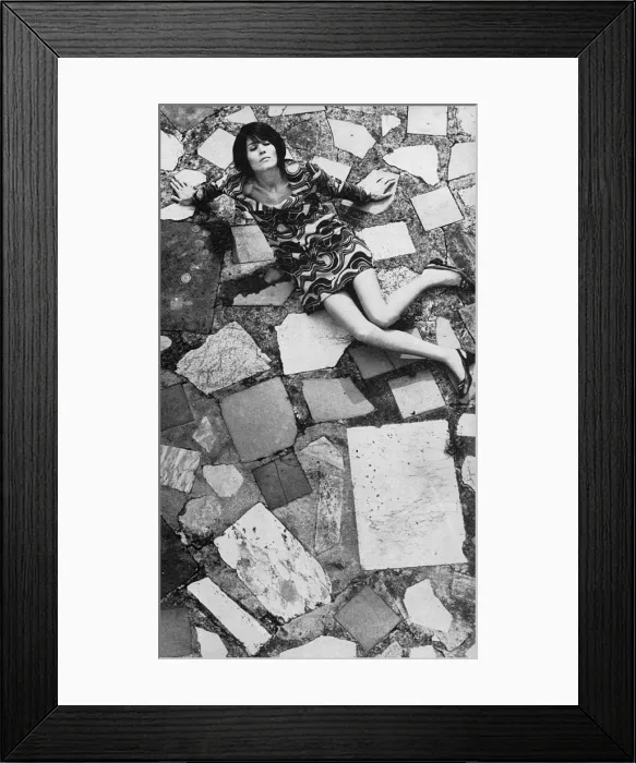 Framed Print : Coat dress by Veronica Marsh, 1966 Framed Print : Coat dress by Veronica Marsh, 1966