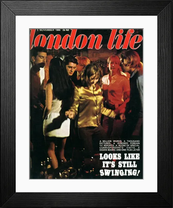 Framed Print : London Life - London Still Swinging, 1966 Framed Print : London Life - London Still Swinging, 1966