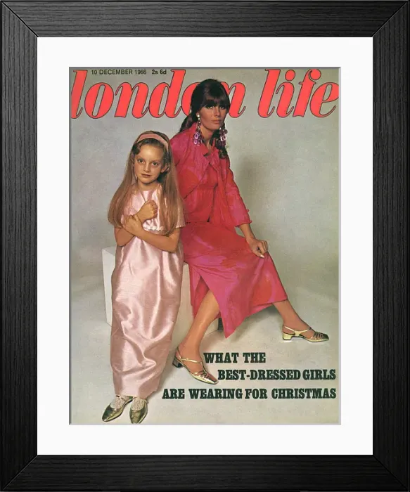 Framed Print : London Life magazine - mother and child fashion 1966 Framed Print : London Life magazine - mother and child fashion 1966