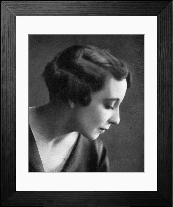 Framed Print : Dolores. The cabaret singer and artists model