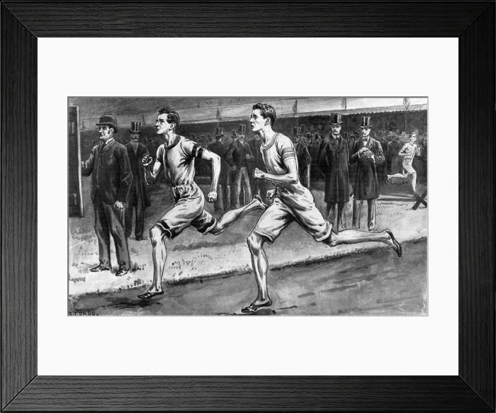 Framed Print : University Sports - The three miles: Freemantle Framed Print : University Sports - The three miles: Freemantle