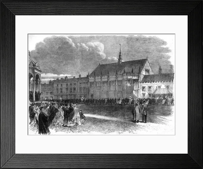 Framed Print : The Royal Visit to Cambridge Framed Print : The Royal Visit to Cambridge