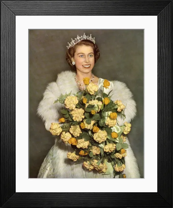 Framed Print : The Royal Tour of Australasia: Princess Elizabeth Framed Print : The Royal Tour of Australasia: Princess Elizabeth