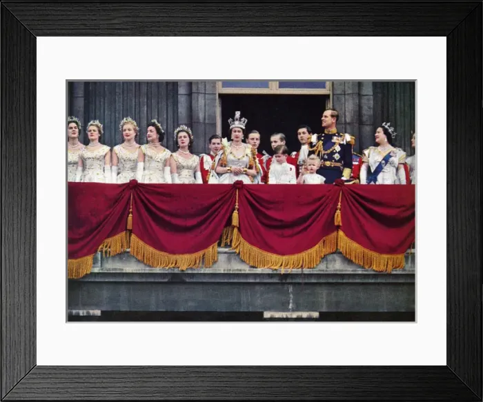 Framed Print : The Coronation of H. M. Queen Elizabeth II Framed Print : The Coronation of H. M. Queen Elizabeth II