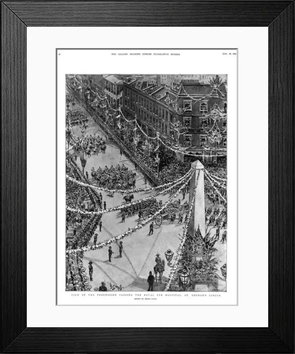 Framed Print : Queen Victoria, Jubilee Celebrations Framed Print : Queen Victoria, Jubilee Celebrations