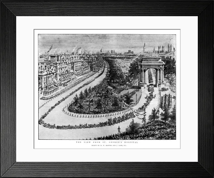 Framed Print : Queen Victoria, Jubilee Celebrations Framed Print : Queen Victoria, Jubilee Celebrations