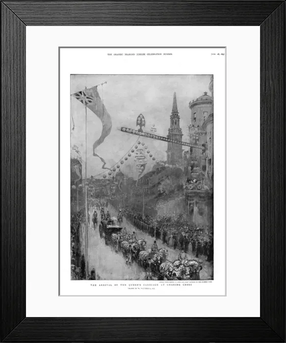 Framed Print : Queen Victoria, Jubilee Celebrations Framed Print : Queen Victoria, Jubilee Celebrations