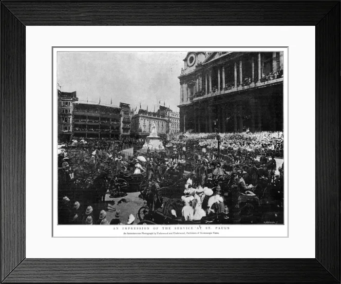 Framed Print : Queen Victoria, Jubilee Celebrations Framed Print : Queen Victoria, Jubilee Celebrations
