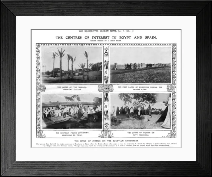 Framed Print : The Hand of Justice on the Egyptian Murderers Framed Print : The Hand of Justice on the Egyptian Murderers