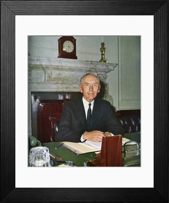 Framed Print : Sir Alec Douglas-Home Framed Print : Sir Alec Douglas-Home