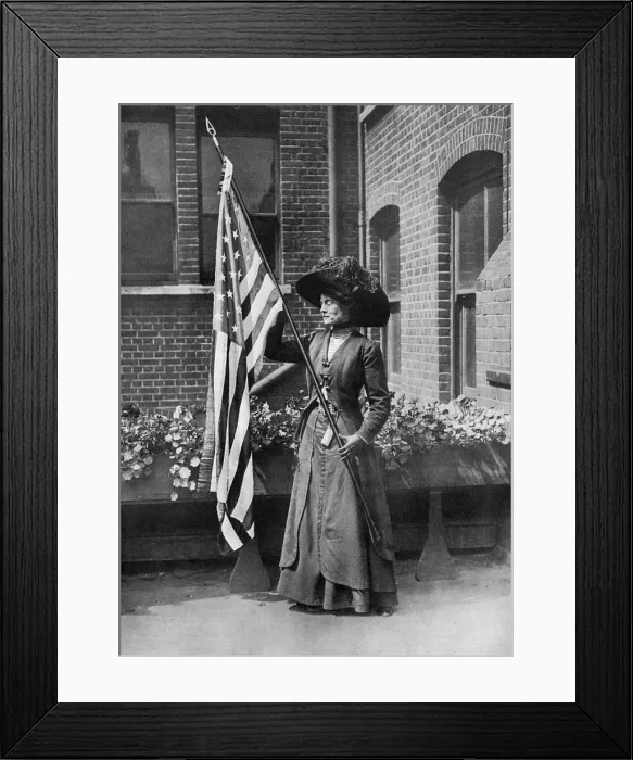 Framed Print : Maud Roosevelt, suffragette