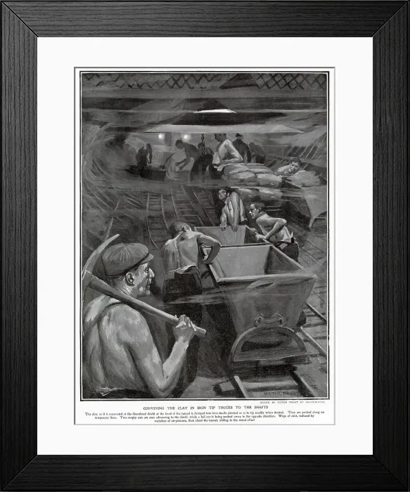 Framed Print : Rotherhithe Road Tunnel - Burrowing Under the River Thames