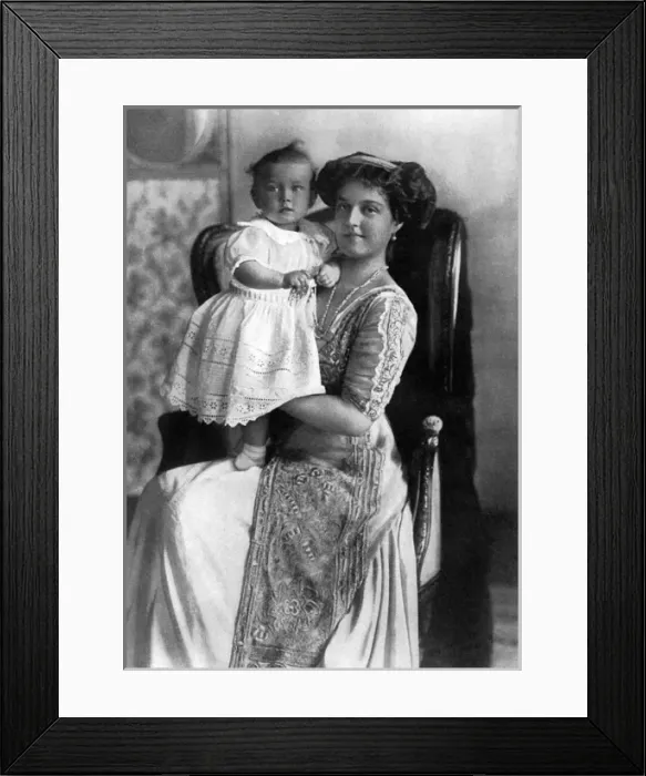 Framed Print : Princess Wilhelm of Sweden (Grand Duchess Maria Pavlovna) Framed Print : Princess Wilhelm of Sweden (Grand Duchess Maria Pavlovna)