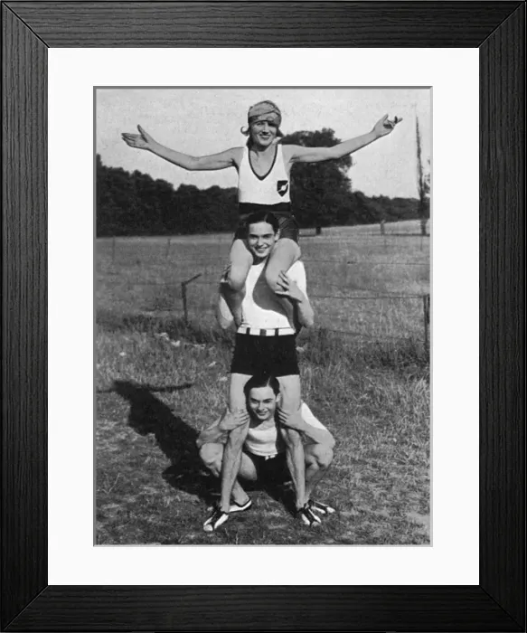 Framed Print : Gina Palerme and the Rocky Twins Framed Print : Gina Palerme and the Rocky Twins