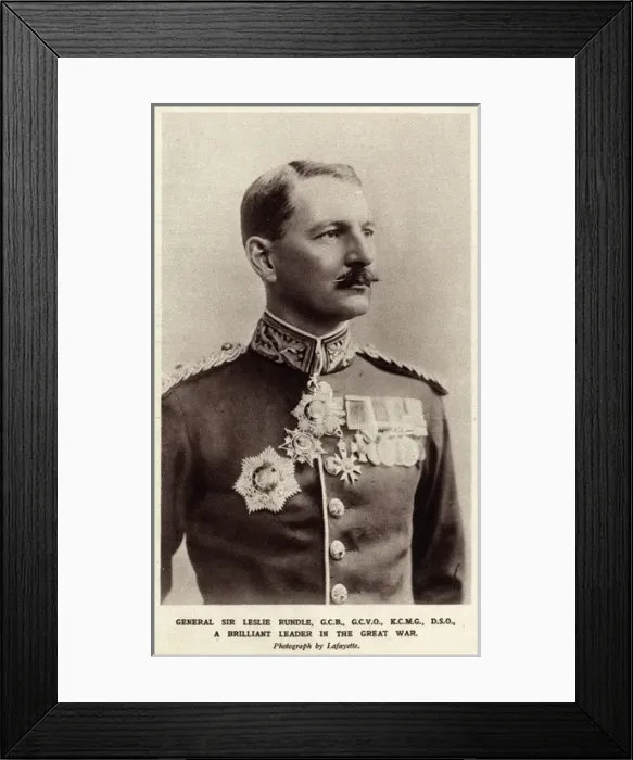 Framed Print : General Sir Leslie Rundle