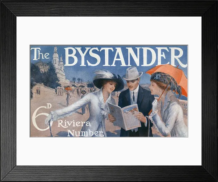 Framed Print : Bystander Riviera Number 1913 Framed Print : Bystander Riviera Number 1913