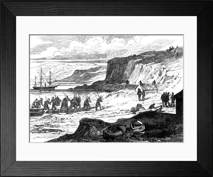 Framed Print : Marines Landing at Uig, Isle of Skye Framed Print : Marines Landing at Uig, Isle of Skye