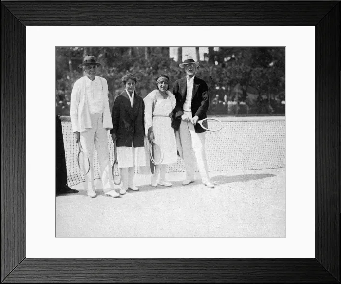 Framed Print : Duke of Connaught at the Villa Bruyeres, French Riviera Framed Print : Duke of Connaught at the Villa Bruyeres, French Riviera