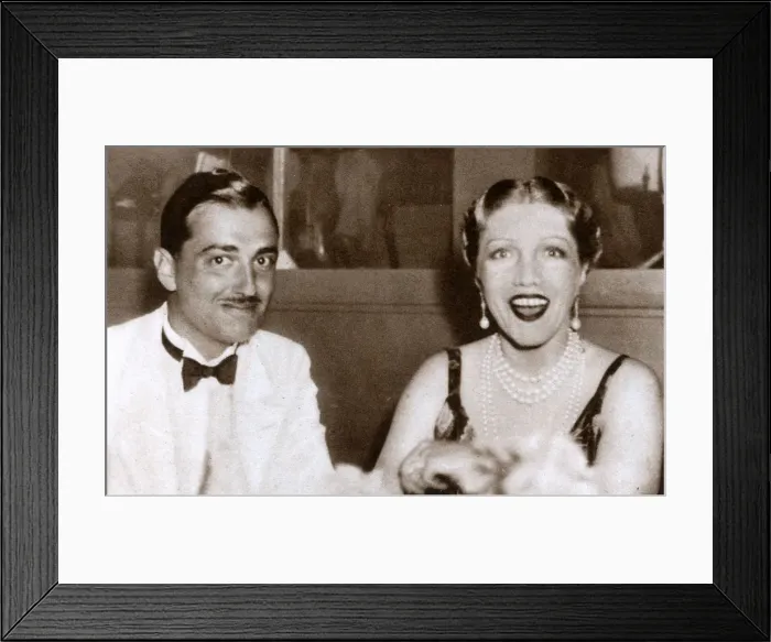 Framed Print : Mrs Frank Jay Gould at opening of Summer Sporting Club Framed Print : Mrs Frank Jay Gould at opening of Summer Sporting Club