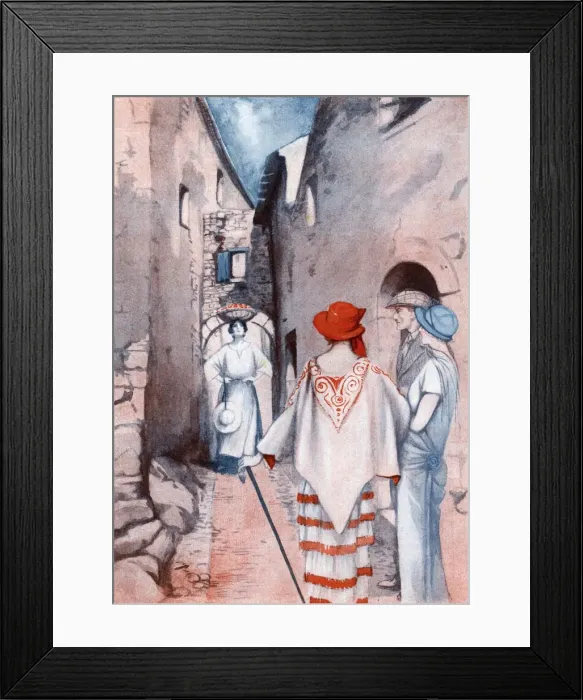 Framed Print : A Study in Contrasts at Eze by Marcel Poncin Framed Print : A Study in Contrasts at Eze by Marcel Poncin